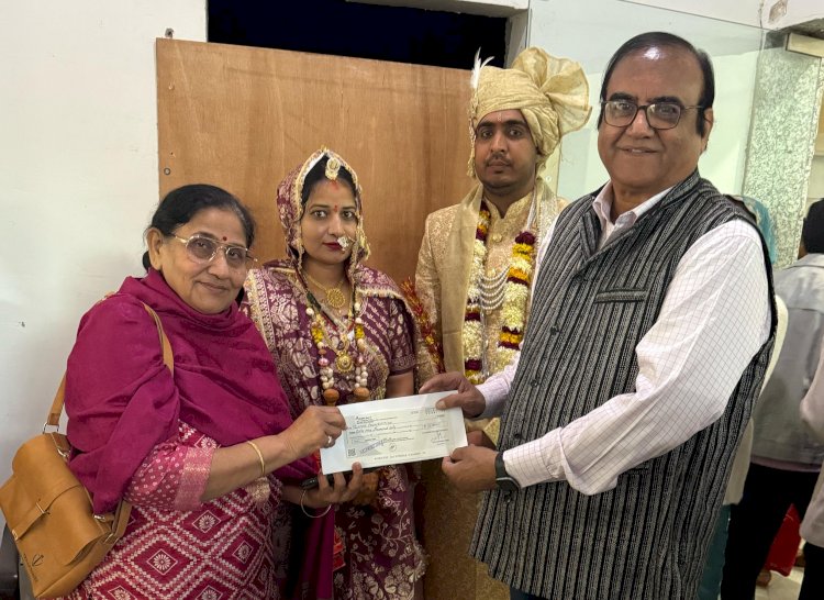 यूनाइटेड ग्लोबल पीस फाउण्डेशन ने सामूहिक विवाह को दिया सहयोग