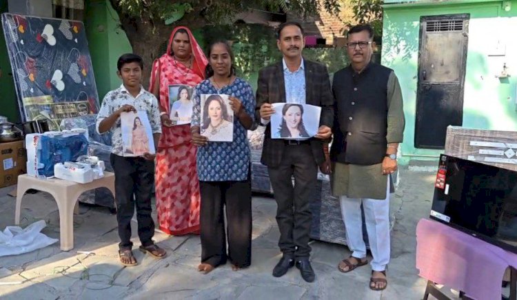 हेमा मालिनी ने वाल्मीकि परिवार की बेटी की शादी में लाखों के उपहार भेजे