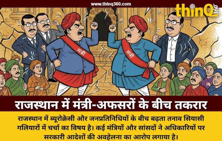 राजस्थान में ब्यूरोक्रेसी बनाम जनप्रतिनिधि: क्यों मंत्री और सांसदों की नहीं सुन रहे IAS-IPS?