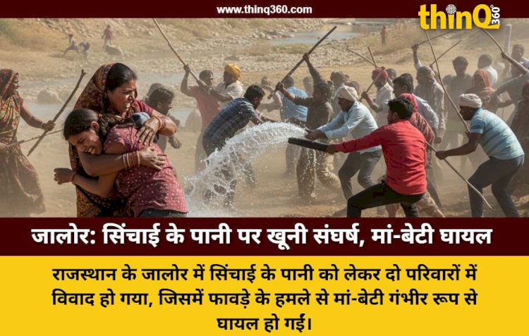 जवाई बांध के पानी को लेकर खूनी संघर्ष, फावड़े से हमले में मां-बेटी गंभीर रूप से घायल