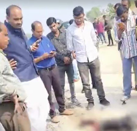 खानपुर विधायक की स्कॉर्पियो ने बाइक को मारी टक्कर, पूर्व सरपंच की दर्दनाक मौत, हाईवे पर लगा जाम