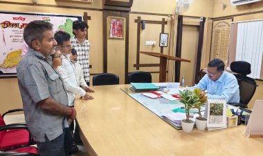 जालोर में न्याय की मांग को लेकर 8वें दिन भी जारी भूख हड़ताल, पुलिस पर दबाव बनाने के आरोप